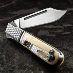 Andre De Villiers Gambler Bone NLA Folding Knife -Cheap Knife Store ADV GAMB BONE NLA.4 42301.1672829801.1280.1280 36922.1672839563