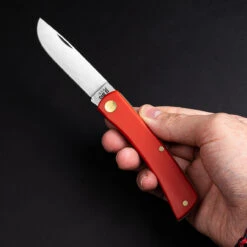 Case Sod Buster Jr Carbon Red -Cheap Knife Store CA73932 51565.1661442525