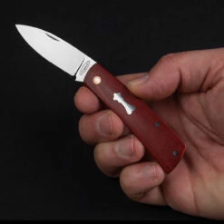 Chris Crawford Custom EDC-B Slipjoint Red -Cheap Knife Store CUS BS23 23 67518.1687954440.1280.1280 52986.1687963448
