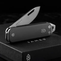 James Brand "The Elko" Titanium -Cheap Knife Store JB KN117112 00.3 04003.1652182956