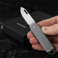 James Brand "The Elko" Titanium -Cheap Knife Store JB KN117112 00.4 39803.1652182957