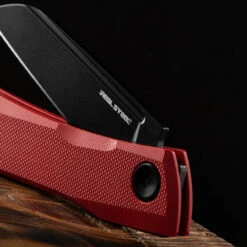Real Steel Solis Lite Red & Black Heinnie® Exclusive -Cheap Knife Store RES 7064RB.4 96673.1662026891.1280.1280 47796.1666169177