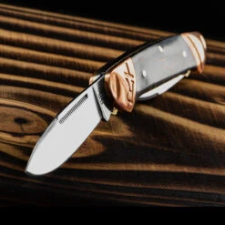 Rough Rider Canoe Copper Swirl -Cheap Knife Store RR2060.5 97023.1678195793.1280.1280 84410.1678273530