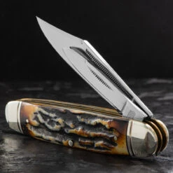 Rough Rider Cattleman Cinnamon Folding Knife -Cheap Knife Store RR2430.3 62276.1695741965.1280.1280 63255.1695892942