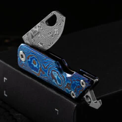 SRM Damascus Slip Joint -Cheap Knife Store SRM6435TL.1 27220.1663067896
